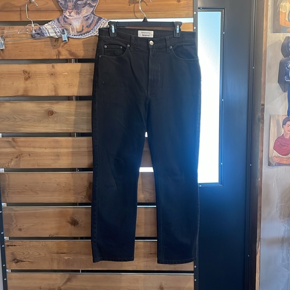 Reformation Jeans Liza High Rise Straight Crop - Picture 2 of 5